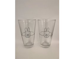 Nijntje Set Van 2 Drinkglazen 33 CL