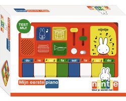 Nijntje speelgoedinstrument - Mijn eerste piano - met 2 functies