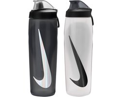 Nike sport bidon met afsluitbare dop 946 ml - BPA vrij en lekvrij.