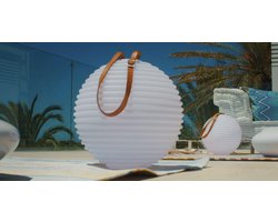 Nikki.Amsterdam | The.Ball | Lampion | RBG Multicolor | Waterdicht | Tuinverlichting | Feestverlichting | Hanglamp | Zwembad Verlichting | 42 cm ø | Inclusief Afstandsbediening