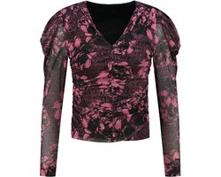 Nikkie - top Augusta bloemenprint - maat 40
