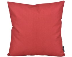 Nila Rood Kussenhoes | Outdoor / Buiten | Katoen/Polyester | 45 x 45 cm