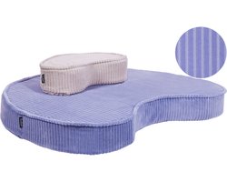 NILI - Vloerkussen - Lichtviolet - Fluweel