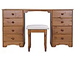 Nilon kaptafel incl. kruk 8 laden kers dekor.