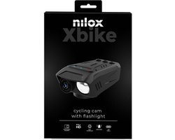 Nilox 3in1 Fietscamera - Verlichting en Claxon - 1000 lumen LED-licht - Afstandsbediening - 5 verschillende geluiden