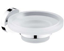 Nimco Unix - Zeepschaal, mat glas/chroom UN 13059W-26