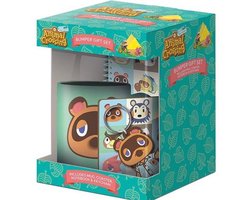 Nintendo - Animal Crossing New Horizons - Geschenkset - Mok, Notitieboekje, Onderzetter en Sleutelhanger