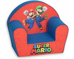 Nintendo - Super Mario - Mario & Luigi - Kinderzetel - Sofa - Vanaf 2 jaar.