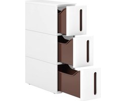 Nisrek – – Verrijdbaar en uitschuifbaar – Wit