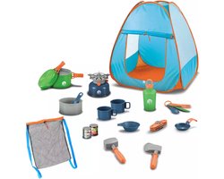 Nixnix® - Kinder speelgoed - Camping - Tent - 18 delig - Kampeerset