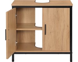 N.lux - Badkamer kastje onder wastafel / Wastafelmeubel / Hout