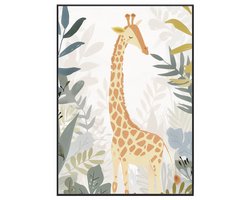 No Filter - Poster voor Baby- en Kinderkamer - Giraf Poster - Jungle Poster - A3 (30x40 cm) - 250 grams papier - Kinderkamer decoratie