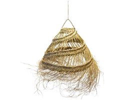 NOA MAY Hanglamp Suri - naturel - zeegras - boho - handgemaakt Marrakesh/Marokko | Ø 50 x h 40 cm