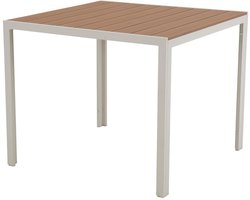 Noah tuintafel 90x90 cm teakdecor.