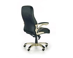 NoaHome Nolhac Executive Bureaustoel Zwart & Bruin – Comfort, Stijl en Duurzaamheid in Één