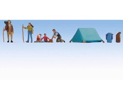 NOCH 0015876 H0 Camping figuren Geverfd