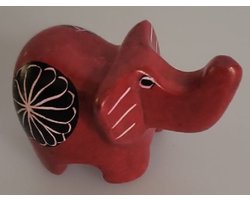 Nog meer sfeer in uw woonomgeving met deze prachtig handgemaakte mini olifant! Een bijzondere olifant gemaakt van speksteen, een zachte natuursteen. Vind een gezellig plekje in je huis, serre/tuinkamer of de werkkamer. Voor uzelf of als cadeau.