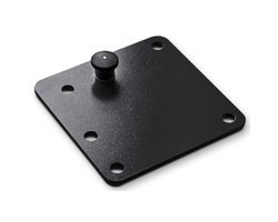 NOHRD Vergrendelingsset 2-delig – Stalen Bevestiging voor Wandbalken – Zwart – Compatibel met alle NOHRD-modellen