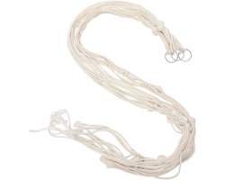NOLITOY 9 Stuks Netto Zak Kamerplanten Binnenshuis Leven Boheemse Plantenhangers Touw Plantenhanger Macramé Plantenhouder Hangende Plantenbak Potten Rek Katoen Linnen Op De Muur Gemonteerd