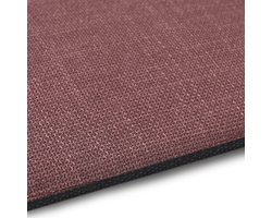 Nolon Fem Stoelkussen Auberginepaars - Voor Binnen - Zitkussen Eetkamer - Trapezium Vorm - met Antislip