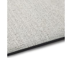 Nolon Fem Stoelkussen Beige melange - Voor Binnen - Zitkussen Eetkamer - Trapezium Vorm - met Antislip