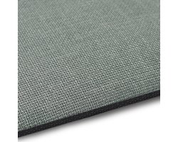 Nolon Fem Stoelkussen Saliegroen - Voor Binnen - Zitkussen Eetkamer - Trapezium Vorm - met Antislip