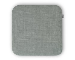 Nolon Jul Stoelkussen Saliegroen - Vierkant - Extra Dik - Voor Binnen - Zitkussen Eetkamer - met Antislip - 34 x 34 cm