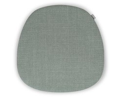 Nolon Jut Zitkussen voor Stoelen – Saliegroen – Comfortabel Stoelkussen met Antislip – Trapezium Vorm met Afgeronde Hoeken – Ideaal voor Binnen en Eetkamer