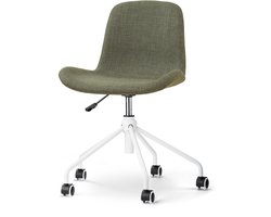 Nolon Nout-Fé bureaustoel forestgroen - wit onderstel