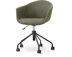 Nolon Nout-Otis bureaustoel forestgroen - zwart onderstel