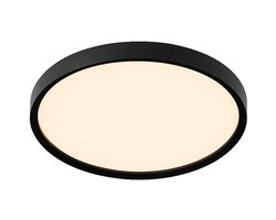 Nolt Plafondlamp Dimbaar - Badkamerverlichting - Plafonniere Lamp - 3CCT Badkamerlamp - 24W - ⌀ 30cm - Zwart