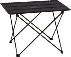 NOMAD® Amosen Campingtafel Compact | Zwart | Inklapbaar & Lichtgewicht & Sterk | Tot 20KG | Camping Tafel Opvouwbaar