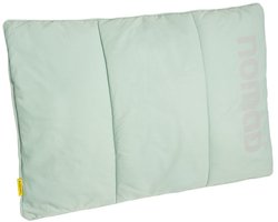 NOMAD® Wollip Vulbaar Reiskussen | Lichtblauw | Vakantie Hotel Camping Kussen | Stevigheid Aanpasbaar | Kampeerkussen Incl Hoes