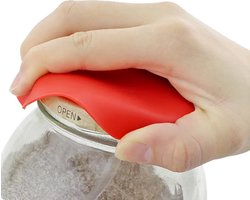 Non Slip Potopener - Grip Opener - Siliconen Antislip twist-off - Multicolor - Maakt potten en flessen gemakkelijk open.