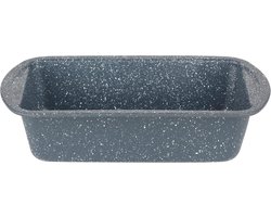 Non-Stick Cake and Bread Baking Pan 28 cm – PFOA Free Blue Marble Coated Loaf Tin