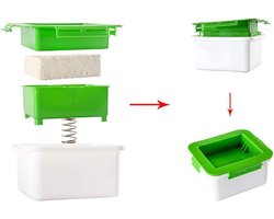 Nonna tofu pers 3-laags - Tofu press - Tofupers - 15x17x10