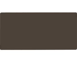 NOOBLU Bureau onderlegger DUBL - 85 x 45 cm - Senso Chocolate brown