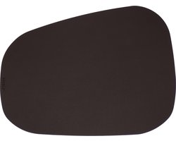 NOOBLU Bureau onderlegger PEBL - Senso Chocolate brown - Classic 67 x 50 cm