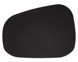 NOOBLU Bureau onderlegger PEBL - Senso Midnight black - Classic 67 x 50 cm