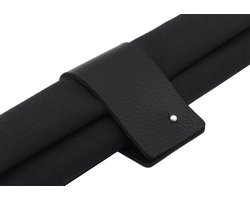 NOOBLU DUBL servetringen - Kleur: Midnight black, Aantal: set van 6