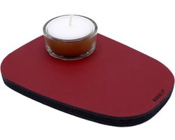 NOOBLU PEBL waxinelichthouder - Ruby red