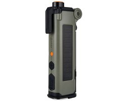 Noodlamp-LED-Zaklamp-Emergency-Tool-COB-2500LM-Oplaadbaar-Zonnepaneel-Magneet-SOS-Autoveiligheid-Groen