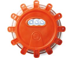 Noodlamp - Noodverlichting - Waarschuwingslamp - Pechlamp - Alarm lamp - Voor in de auto - Rood/transparant