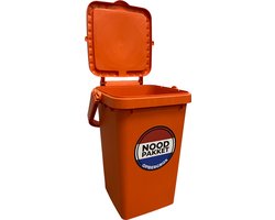 Noodpakket Opbergbox - Oranje - 25 liter