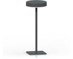 Nook - Oplaadbare tafellamp - Donkergrijs - Draadloos - LED & 3 lichtstanden - Bureaulamp of nachtlampje