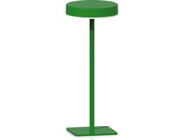 Nook - Oplaadbare tafellamp - Groen - Draadloos - LED & 3 lichtstanden - Bureaulamp of nachtlampje