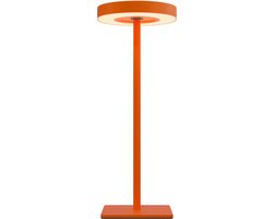 Nook - Oplaadbare tafellamp - Oranje - Draadloos - LED & 3 lichtstanden - Bureaulamp of nachtlampje