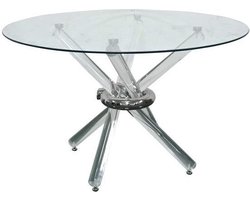 Noor Eettafel Silver 120Ø