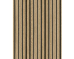 Noordwand - Behang - Botanica - Wooden - Slats - bruin - en - eikenkleurig