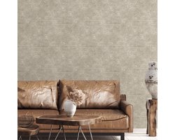 Noordwand - Behang - Croco - beige